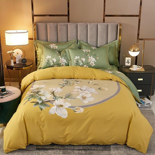 bedding sets 4pcs flower printed premium egyptian cotton silky soft duvet cover family size king set
bedding sets 4pcs flower printed premium egyptian cotton silky soft duvet cover family size king set