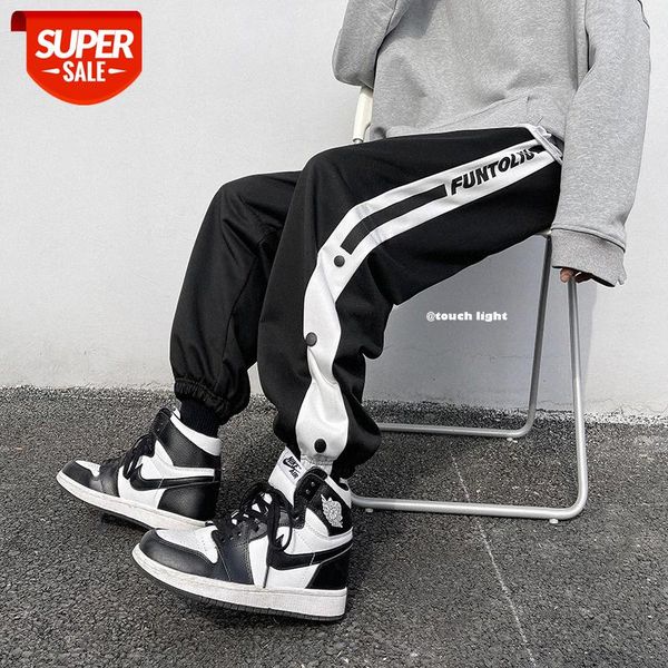 hong kong style breasted casual drawstring trousers male korean student straight leg wide-leg sports pants #0d76, Black
hong kong style breasted casual drawstring trousers male korean student straight leg wide-leg sports pants #0d76, Black