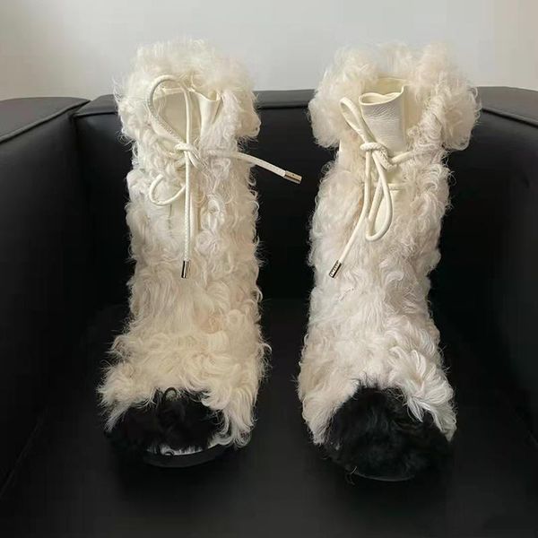 boots women's in 2021 lamb wool medium thickened and thin snow small faagrant wind short, Black
boots women's in 2021 lamb wool medium thickened and thin snow small faagrant wind short, Black