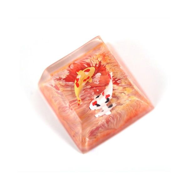 keyboards handmade koi design resin keycaps for cherry mx switch mechanical gaming keyboard colorful sa profile backlit key caps
keyboards handmade koi design resin keycaps for cherry mx switch mechanical gaming keyboard colorful sa profile backlit key caps