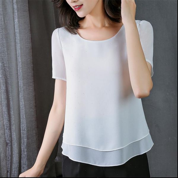 ruffles summer chiffon women shirt fashion office elegant plus size 6xl 7xl 8xl short sleeve shirts, White
ruffles summer chiffon women shirt fashion office elegant plus size 6xl 7xl 8xl short sleeve shirts, White