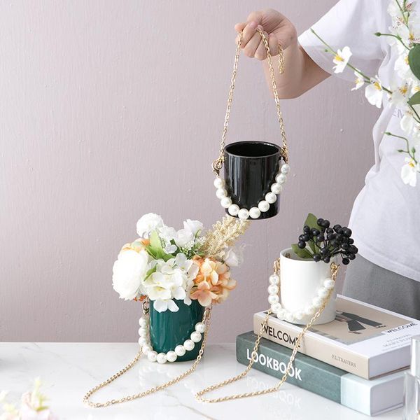 decorative objects & figurines home decoration nordic ceramic vase small hydroponic green dill flower hanging basket pot cosmetic pen bucket
decorative objects & figurines home decoration nordic ceramic vase small hydroponic green dill flower hanging basket pot cosmetic pen bucket