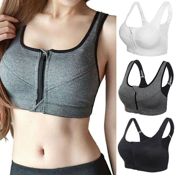 women front zip sports bra push up high impact wireless padded tank for running fitness workout yoga outfit
women front zip sports bra push up high impact wireless padded tank for running fitness workout yoga outfit