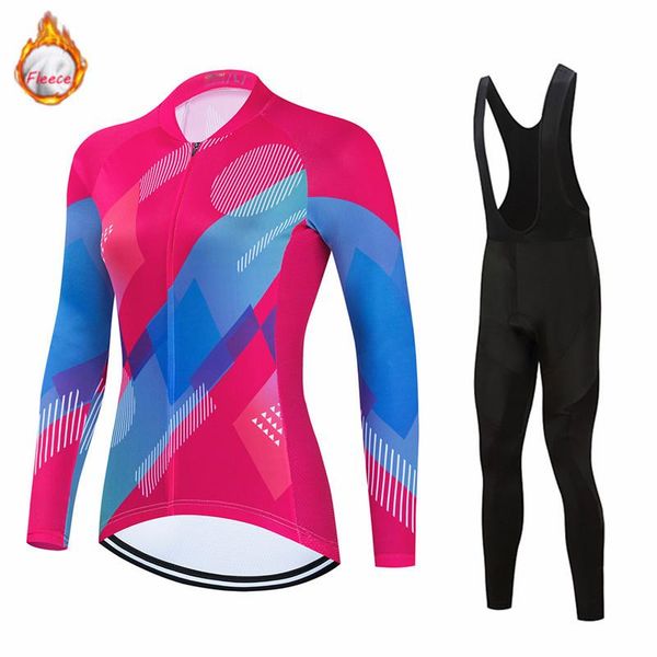 racing sets 2021 women long sleeve cycling jersey winter thermal fleece ropa ciclismo triathlon outdoor sport red clothing, Black;blue
racing sets 2021 women long sleeve cycling jersey winter thermal fleece ropa ciclismo triathlon outdoor sport red clothing, Black;blue