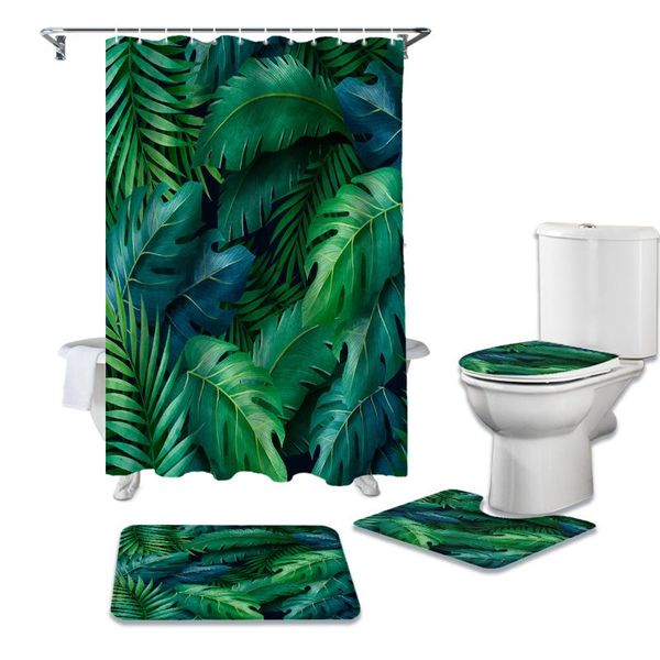 shower curtains plants summer jungle durable waterproof curtain set bathroom rugs carpet toilet seat cover pad floor mat
shower curtains plants summer jungle durable waterproof curtain set bathroom rugs carpet toilet seat cover pad floor mat