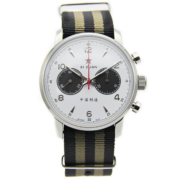 red star 1963 chronograph retro men039s large dial seagull movement watch mechanical strap gooseneck business male clock wristw, Slivery;brown
red star 1963 chronograph retro men039s large dial seagull movement watch mechanical strap gooseneck business male clock wristw, Slivery;brown