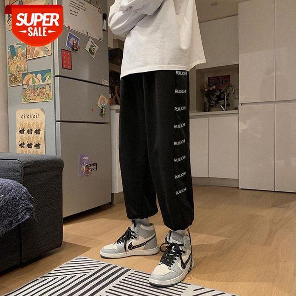 hong kong style drawstring wide-leg sports pants men's korean version of the trend students straight casual trousers #6s1l, Black
hong kong style drawstring wide-leg sports pants men's korean version of the trend students straight casual trousers #6s1l, Black