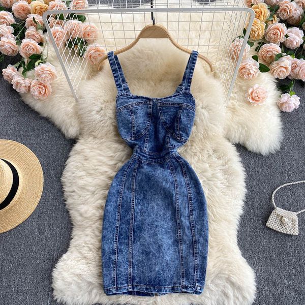 two piece dress 2021 chic denim women's summer short new design sleeveless spaghetti strap open back slim fit party jeans opc, White
two piece dress 2021 chic denim women's summer short new design sleeveless spaghetti strap open back slim fit party jeans opc, White