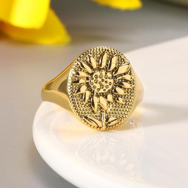 wedding rings personality vintage silver color sunflower for women fashion jewelry punk gothic ring party gift, Slivery;golden
wedding rings personality vintage silver color sunflower for women fashion jewelry punk gothic ring party gift, Slivery;golden