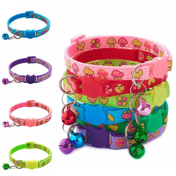 cat collars & leads 6 colors kitten collar with bell adjustable cute print pattern pet necklace kitty supplies animal goods
cat collars & leads 6 colors kitten collar with bell adjustable cute print pattern pet necklace kitty supplies animal goods