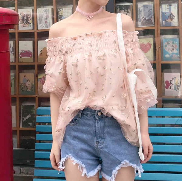 women's blouses & shirts women lovely sleeve lace shirt slash neck elegant premium floral embroidered blouse mesh splicing ladies, White
women's blouses & shirts women lovely sleeve lace shirt slash neck elegant premium floral embroidered blouse mesh splicing ladies, White