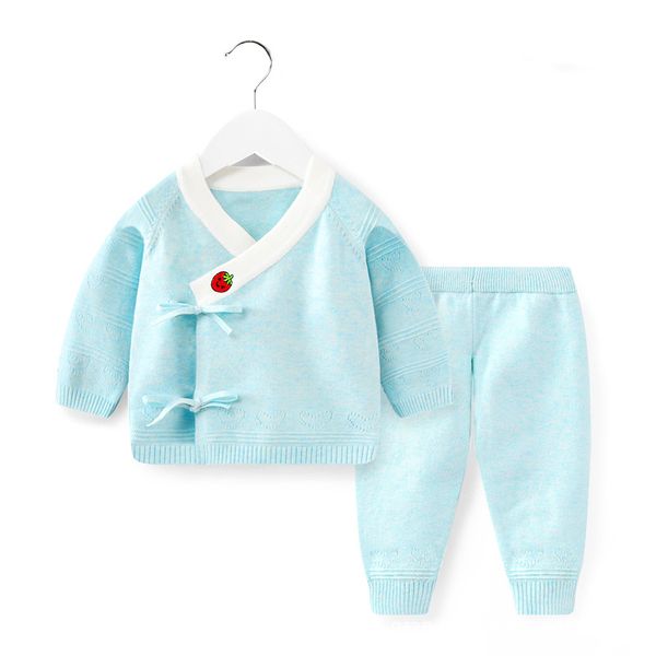 kids cardigan jacket 2-piece set boys girls embroidery solid color children pants baby warm cotton knitting clothing sets, Blue;gray
kids cardigan jacket 2-piece set boys girls embroidery solid color children pants baby warm cotton knitting clothing sets, Blue;gray