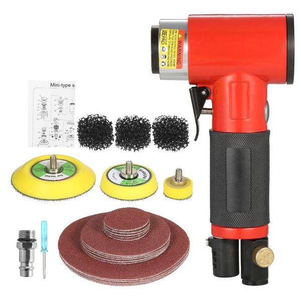 pneumatic tools mini air sander with 1/2/3 inch sand disks random orbital powered sanders & polisher 15 sandpapers
pneumatic tools mini air sander with 1/2/3 inch sand disks random orbital powered sanders & polisher 15 sandpapers