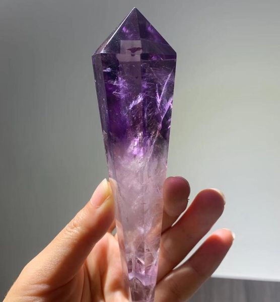 decorative objects & figurines super size natural amethyst quartz cluster crystal rod point specimen scepter power spirit healing gemstone e
decorative objects & figurines super size natural amethyst quartz cluster crystal rod point specimen scepter power spirit healing gemstone e