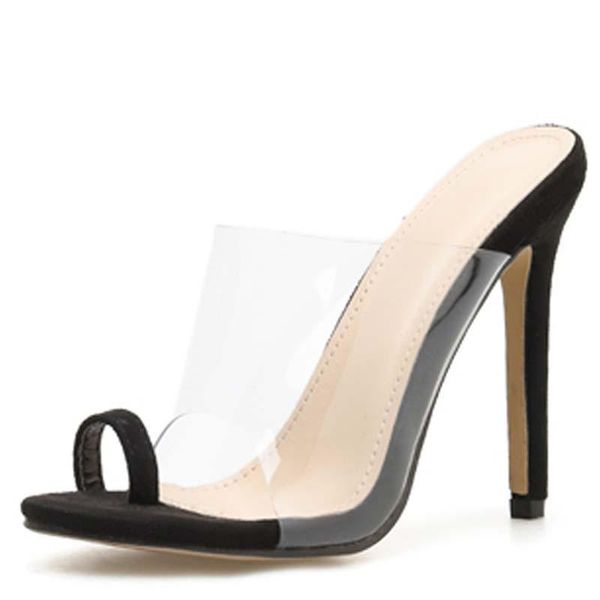 summer pvc slippers women 2021 thin high heels hollow sandals flip flop shoes slides size 35-40, Black
summer pvc slippers women 2021 thin high heels hollow sandals flip flop shoes slides size 35-40, Black