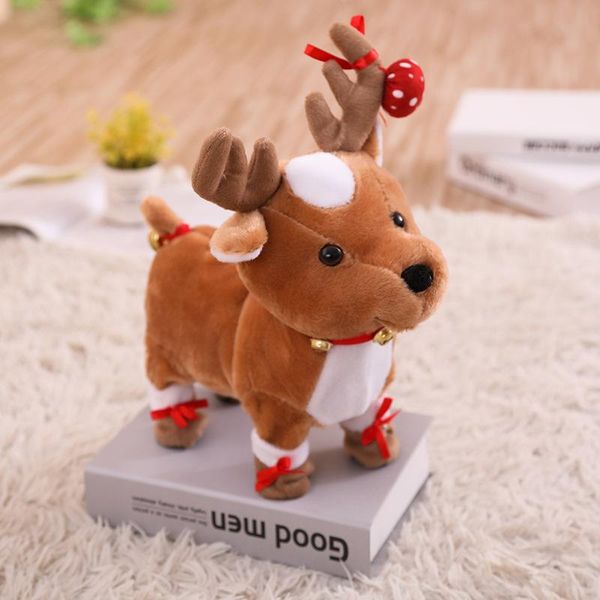 party decoration 2021 electric santa claus christmas walk moose music doll plush toys gifts for children
party decoration 2021 electric santa claus christmas walk moose music doll plush toys gifts for children
