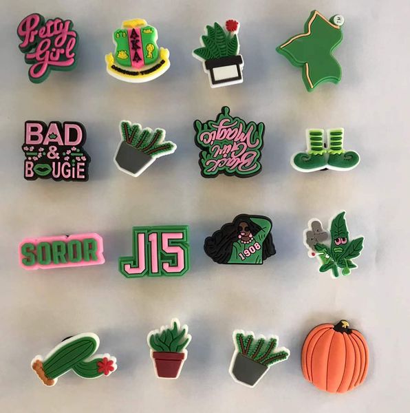 green leave weeezs croc charm with packing bags smock culture for clog shoes decoration, White;pink
green leave weeezs croc charm with packing bags smock culture for clog shoes decoration, White;pink