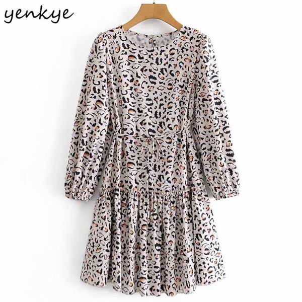 casual dresses yenkye spring women vintage animal print dress female round neck long sleeve sashes plus size vestido mujer, Black;gray
casual dresses yenkye spring women vintage animal print dress female round neck long sleeve sashes plus size vestido mujer, Black;gray