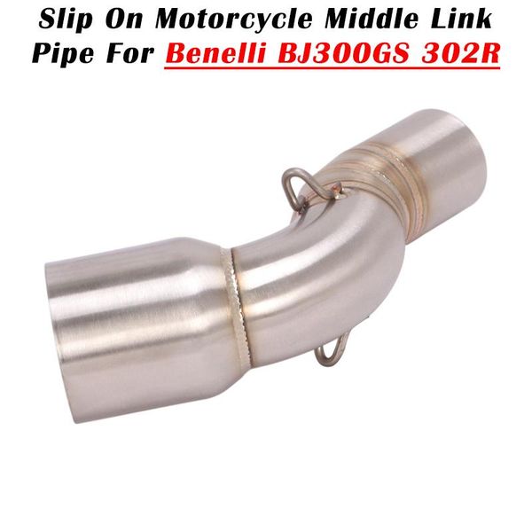 motorcycle exhaust system slip on for bj300gs 302r escape modified middle link pipe connection eliminator enhanced silence
motorcycle exhaust system slip on for bj300gs 302r escape modified middle link pipe connection eliminator enhanced silence