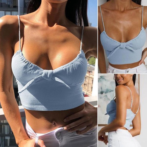 women's tanks & camis woman bandage bowknot camisole v-neck slim vest blue, White
women's tanks & camis woman bandage bowknot camisole v-neck slim vest blue, White