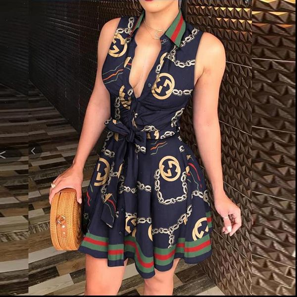 women dresses dress girls print sleeveless casual bandage mini a line party summer feminias vestidos female sleepwear, Black;gray
women dresses dress girls print sleeveless casual bandage mini a line party summer feminias vestidos female sleepwear, Black;gray