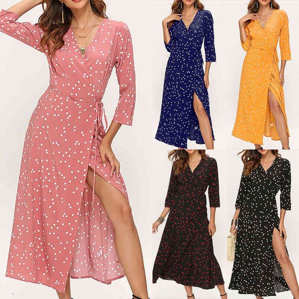 dress commuting style ladies polka dot v-neck regular 3/4 sleeve high waist lace large size chiffon and calf cuk2, Black;gray
dress commuting style ladies polka dot v-neck regular 3/4 sleeve high waist lace large size chiffon and calf cuk2, Black;gray