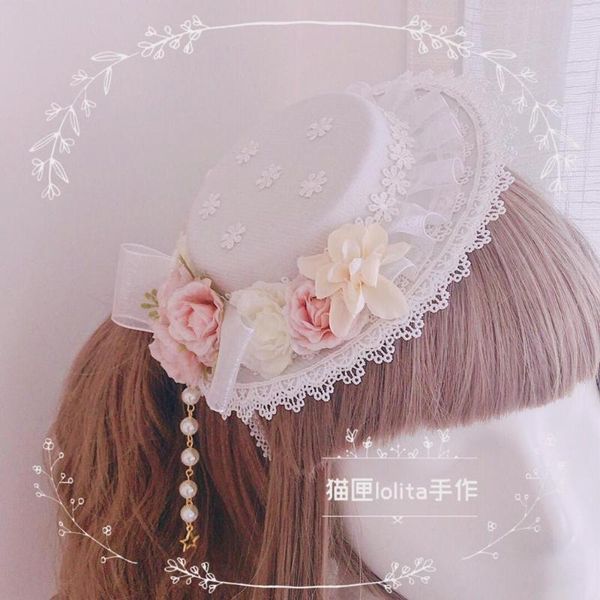 party masks mori girl hat sweet elegant lolita lace bandage bow straw flat cap cosplay flower wedding tea gorgeous props
party masks mori girl hat sweet elegant lolita lace bandage bow straw flat cap cosplay flower wedding tea gorgeous props