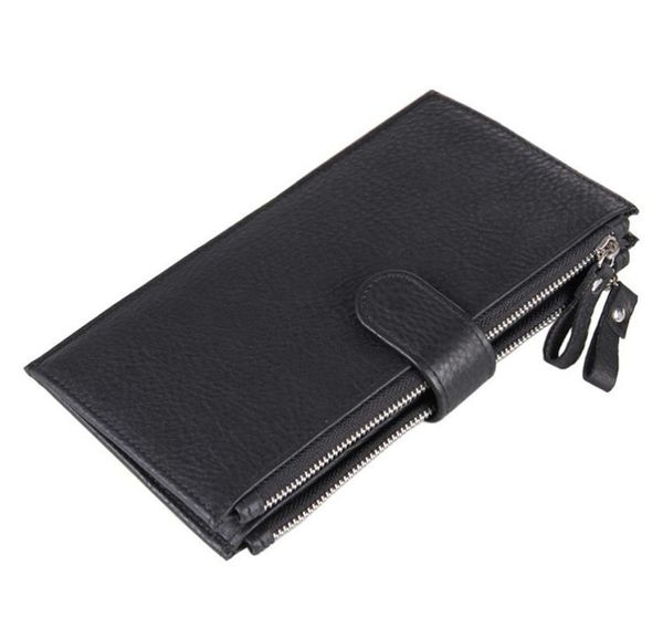 wallets fashion genuine leather men women long cowhide clutch for male double zipper purses wallet man's real bag, Red;black
wallets fashion genuine leather men women long cowhide clutch for male double zipper purses wallet man's real bag, Red;black