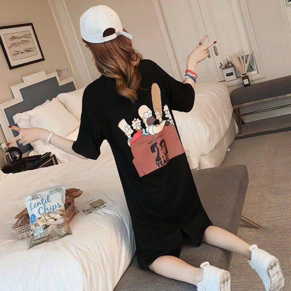 women's t-shirt long t shirts women anime tshirt streetwear 2021 summer cartoon print plus size shirt female korean cute for girls, White
women's t-shirt long t shirts women anime tshirt streetwear 2021 summer cartoon print plus size shirt female korean cute for girls, White