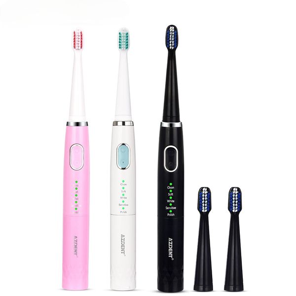 az-4 pro sonic electric toothbrush 5 modes timer tooth brushes battery operated with 3pc replacement heads no rechargeable
az-4 pro sonic electric toothbrush 5 modes timer tooth brushes battery operated with 3pc replacement heads no rechargeable