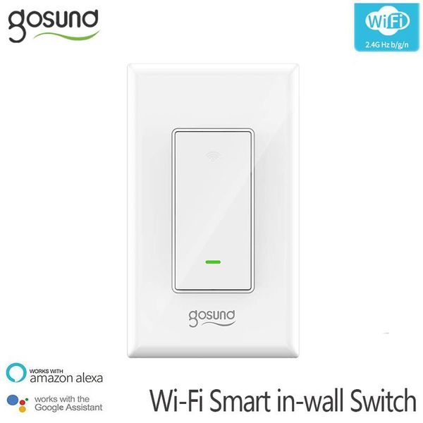 smart home control gosund wifi wall switch 120mm us remote light switches work with alexa and google home, updated version
smart home control gosund wifi wall switch 120mm us remote light switches work with alexa and google home, updated version