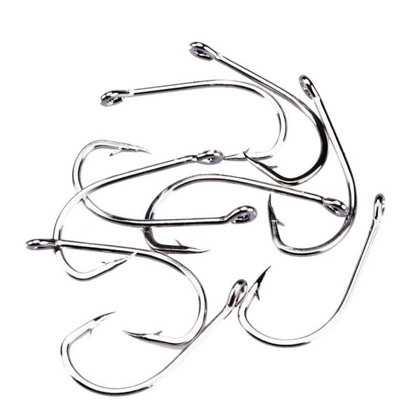 fishing hooks 10pcs high carbon steel fish hook baitholder worm pond bait holder 5# 
fishing hooks 10pcs high carbon steel fish hook baitholder worm pond bait holder 5#