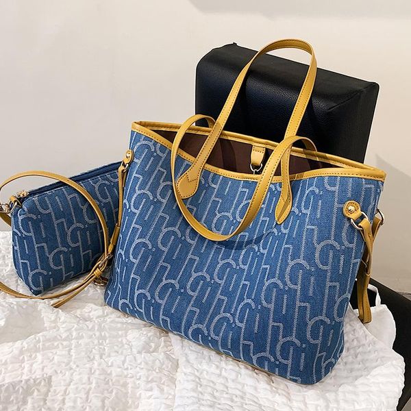 evening bags women denim high capacity big shoulder composite bag 2021 winter fashion printing travel tote handbags and purses 2pcs/set
evening bags women denim high capacity big shoulder composite bag 2021 winter fashion printing travel tote handbags and purses 2pcs/set
