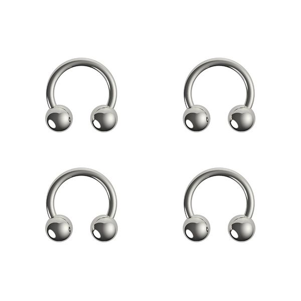 steel horseshoe 316l surgical steel nose labret ear piercing hoop ring eyebrow universal 16g body jewelry wholesale 657 q2, Silver
steel horseshoe 316l surgical steel nose labret ear piercing hoop ring eyebrow universal 16g body jewelry wholesale 657 q2, Silver