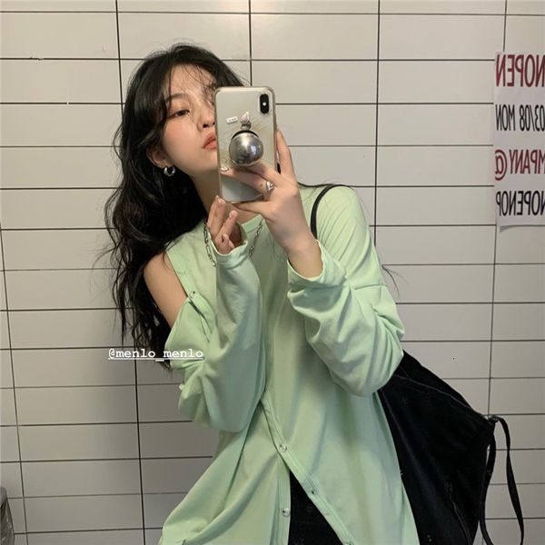 tees women's t-shirt 2021 summer dongdamen ghost horse girls korean casual solid button off shoulder long sleeve t-shirt, White
tees women's t-shirt 2021 summer dongdamen ghost horse girls korean casual solid button off shoulder long sleeve t-shirt, White