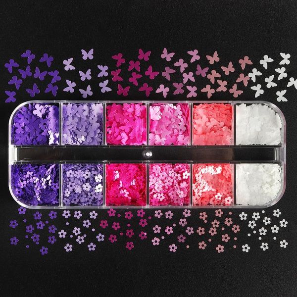 nail art decorations pearlescent plum flower sequin butterfly purple pink glitter flakes paillette french manicure accessories, Silver;gold
nail art decorations pearlescent plum flower sequin butterfly purple pink glitter flakes paillette french manicure accessories, Silver;gold