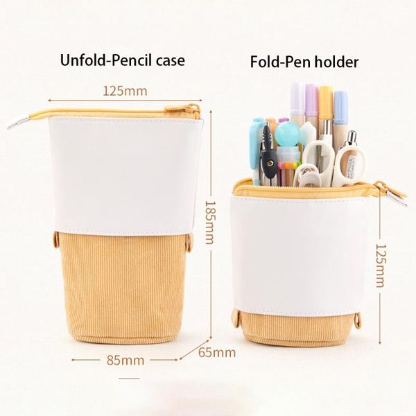 storage bags simplicity pencil holder zipper case canvas stationery makeup bag fold standing kids gift pen pouch
storage bags simplicity pencil holder zipper case canvas stationery makeup bag fold standing kids gift pen pouch