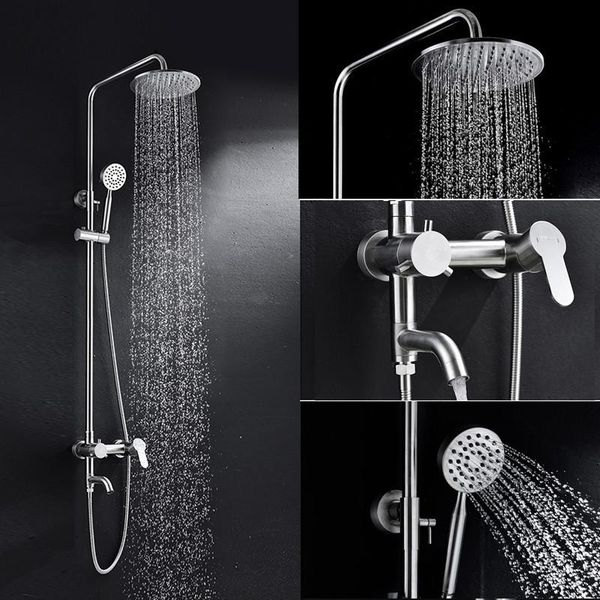 gfmark multifunction shower set sus304 stainless steel wall mounted bathroom waterfall mixer rain faucet system sets
gfmark multifunction shower set sus304 stainless steel wall mounted bathroom waterfall mixer rain faucet system sets