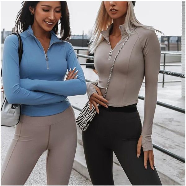yoga outfit seamless shirt for women 2021 casual sportswear breathable running turtleneck quick-dry sport slim u482
yoga outfit seamless shirt for women 2021 casual sportswear breathable running turtleneck quick-dry sport slim u482