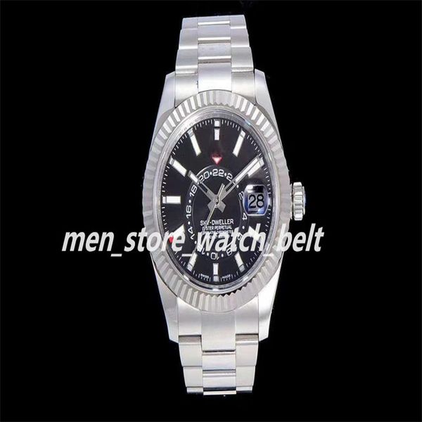 twfactory many colour men's 9001 automatic wristwatches gold dual time zone watch men r326938 sky dweller gmt sapphire dress glass crys, Slivery;brown
twfactory many colour men's 9001 automatic wristwatches gold dual time zone watch men r326938 sky dweller gmt sapphire dress glass crys, Slivery;brown