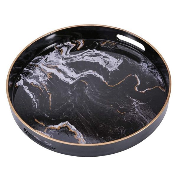 kitchen storage & organization round decorative tray, marbling plastic tray with handles, modern vanity and coffee table, bathroom
kitchen storage & organization round decorative tray, marbling plastic tray with handles, modern vanity and coffee table, bathroom