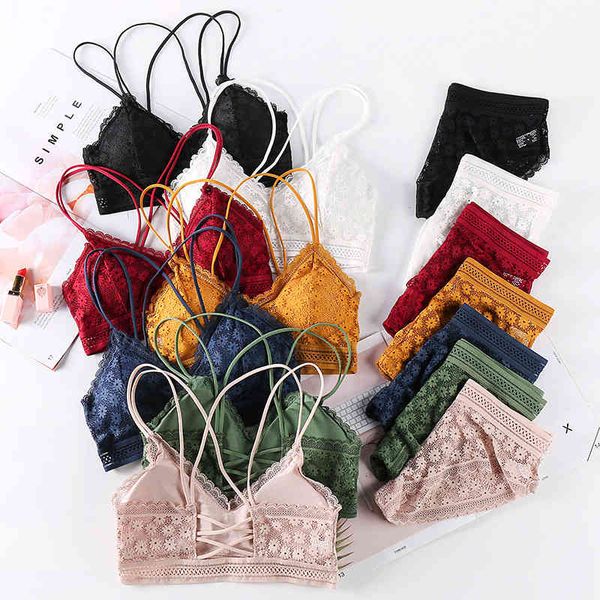 women lace bra sets seamless underwear backless vest panties padded ultrathin lette female lingerie briefs sports
women lace bra sets seamless underwear backless vest panties padded ultrathin lette female lingerie briefs sports