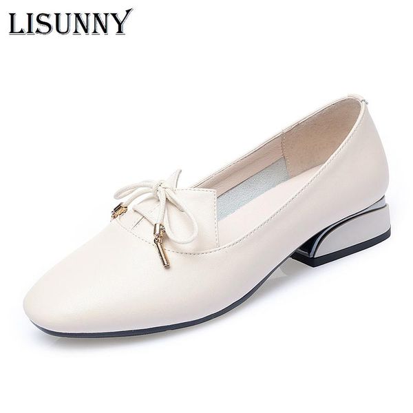 dress shoes lisunny women's spring 2021 genuine leather single thick heel work low fashion large size, Black
dress shoes lisunny women's spring 2021 genuine leather single thick heel work low fashion large size, Black