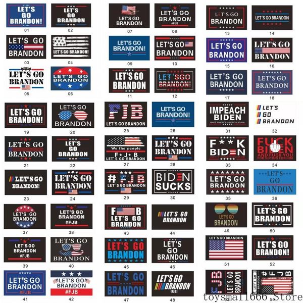54 style lets go brandon flag 90*150cm outdoor indoor small garden flags fjb polyester banner trump election presidential flag wholesale
54 style lets go brandon flag 90*150cm outdoor indoor small garden flags fjb polyester banner trump election presidential flag wholesale