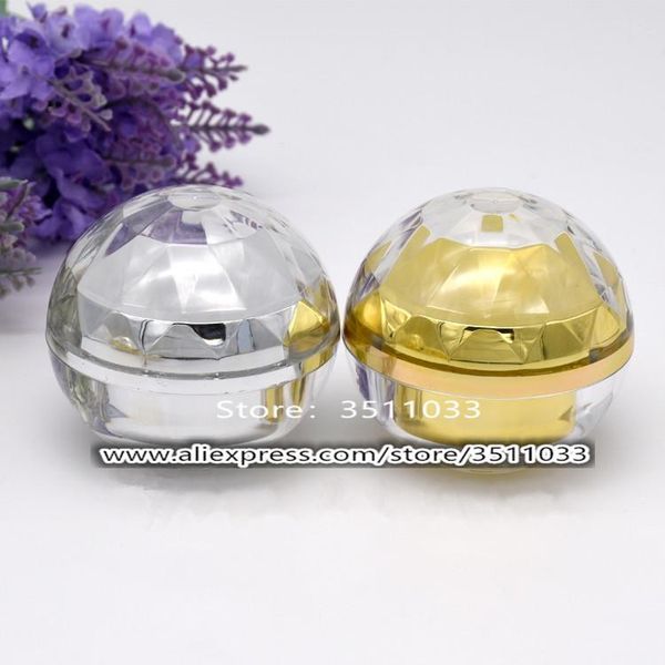storage bottles & jars 10pcs 15g 30g acrylic bottle gold silver empty cosmetic jar cream sample packing box ball shape container
storage bottles & jars 10pcs 15g 30g acrylic bottle gold silver empty cosmetic jar cream sample packing box ball shape container