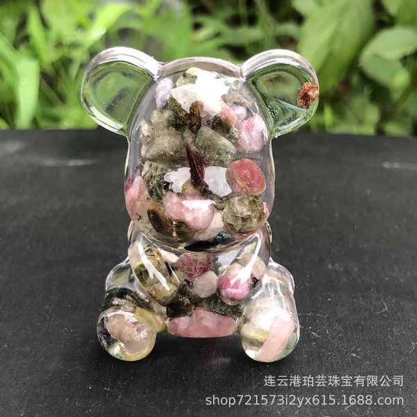 violent bear natural crystal crushed stone epoxy resin synthetic handicrafts decoration single selling
violent bear natural crystal crushed stone epoxy resin synthetic handicrafts decoration single selling