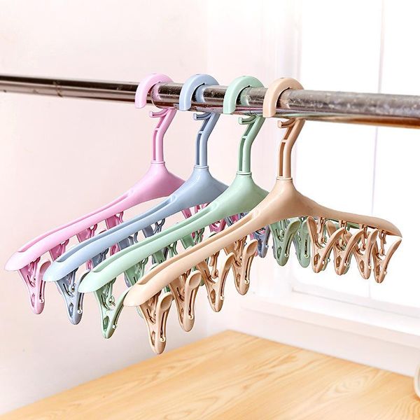 hangers & racks clothing plastic seamless drying rack 8 clips wind clip buckle multicolor
hangers & racks clothing plastic seamless drying rack 8 clips wind clip buckle multicolor