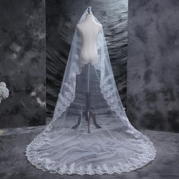 bridal veils real pos 2021 veil 3m korean super lace sequins large tail extra long wedding, Black
bridal veils real pos 2021 veil 3m korean super lace sequins large tail extra long wedding, Black