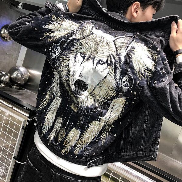 men's jackets autumn graffiti denim jacket japan style fashion jeans casual bomber punk streetwear clothes men spring s-4xl, Black;brown
men's jackets autumn graffiti denim jacket japan style fashion jeans casual bomber punk streetwear clothes men spring s-4xl, Black;brown
