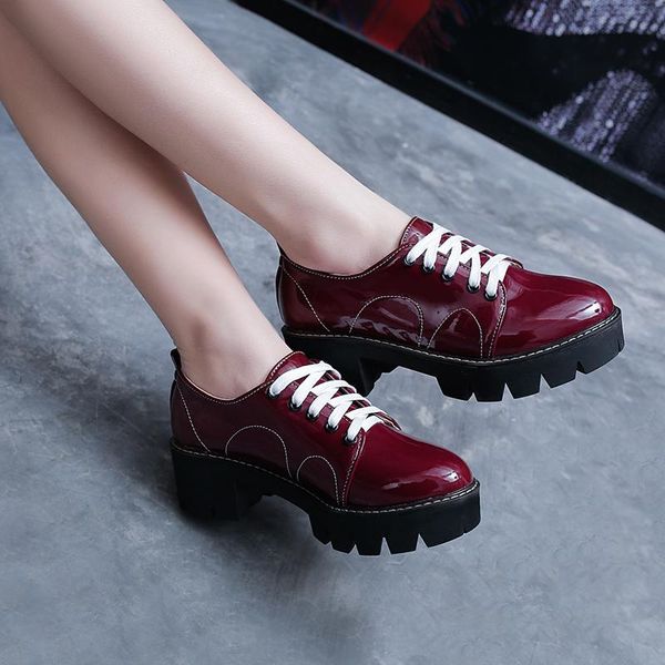 print pu single shoes woman basic lace up round toe women pumps party office casual dress, Black
print pu single shoes woman basic lace up round toe women pumps party office casual dress, Black